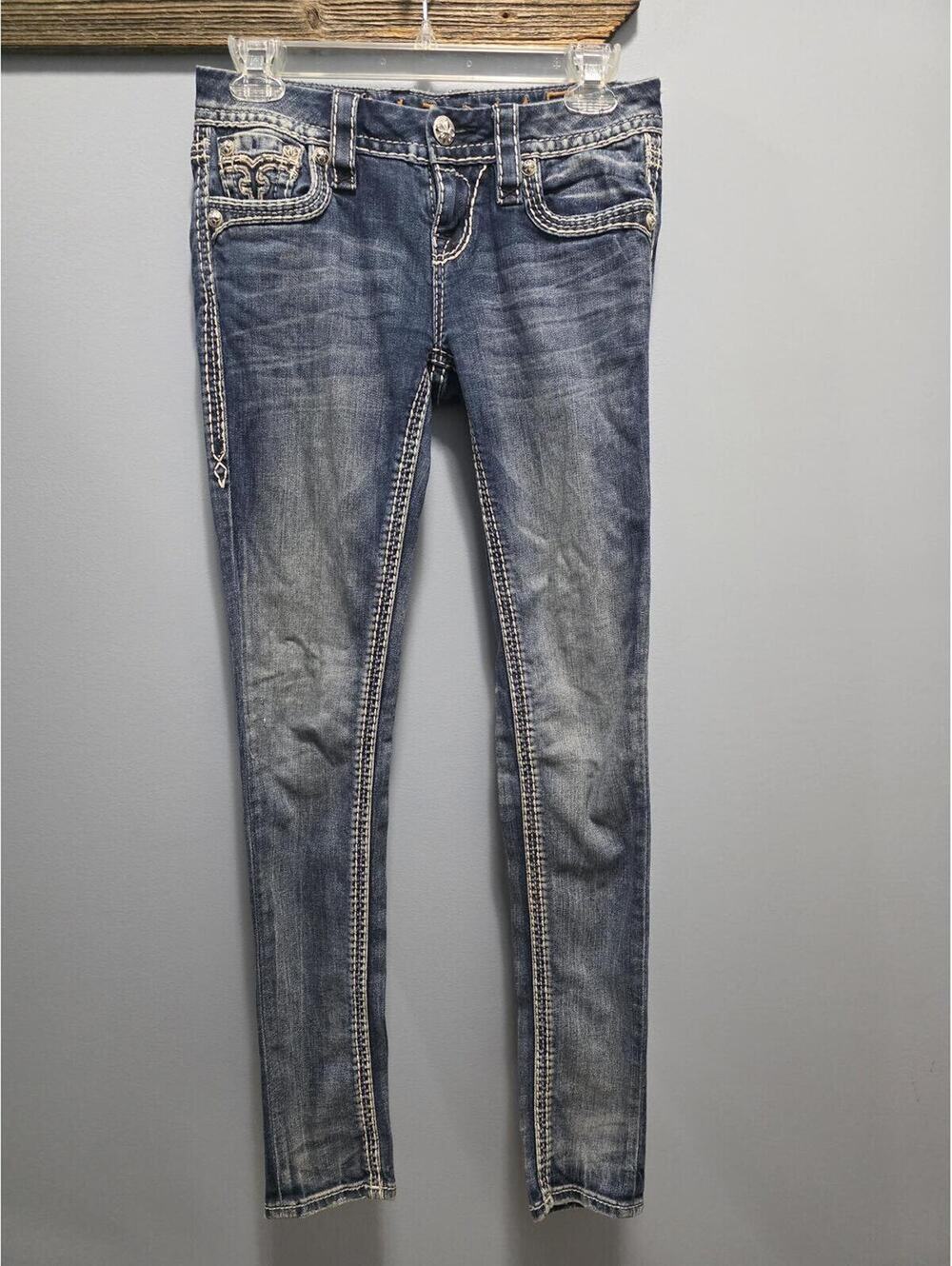 Rock Revival Raven Jeans Women’s Size 25 Straight Leg